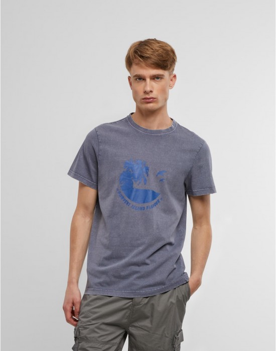 Тениска Forvert T-Shirt Sunnyvale vintage blue XXL Тениска Forvert T-Shirt Sunnyvale vintage blue XXL