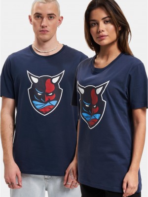 Тениска DefShop x European League of Football Hamburg Sea Devils Iconic T-Shirt navy XXL