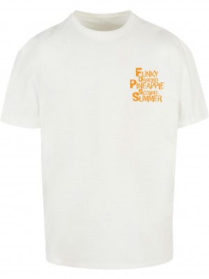 Тениска Funky Pineapple Oversized T-shirt ready for dye XXL