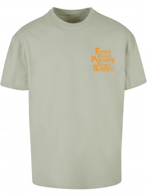 Тениска Funky Pineapple Oversized T-shirt softsalvia XXL