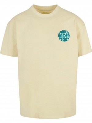 Тениска Dance Under Stars Oversized T-shirt softyellow XXL
