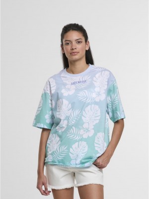 Тениска Just Rhyse Holidays T-Shirt green XXL