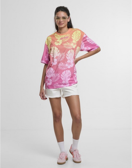 Тениска Just Rhyse Holidays T-Shirt pink XXL