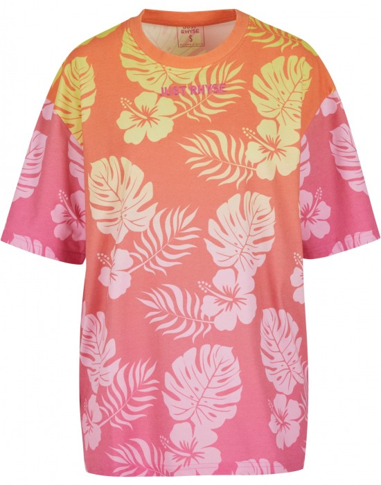 Тениска Just Rhyse Holidays T-Shirt pink XXL