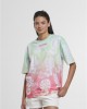 Тениска Just Rhyse Holidays T-Shirt coral/lime XXL Тениска Just Rhyse Holidays T-Shirt coral/lime XXL