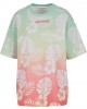 Тениска Just Rhyse Holidays T-Shirt coral/lime XXL Тениска Just Rhyse Holidays T-Shirt coral/lime XXL