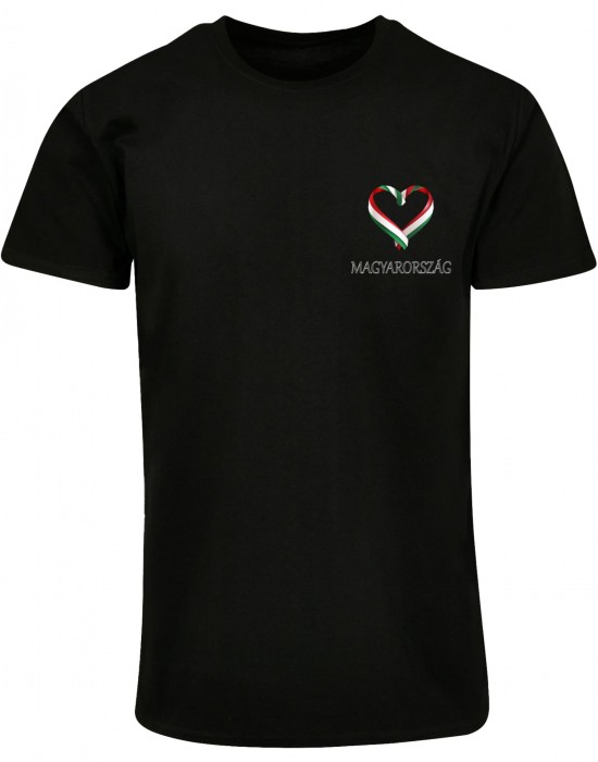 Тениска Merchcode Football - Hungaria T-shirt black XXL Тениска Merchcode Football - Hungaria T-shirt black XXL