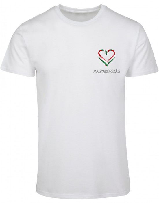 Тениска Merchcode Football - Hungaria T-shirt white XXL Тениска Merchcode Football - Hungaria T-shirt white XXL