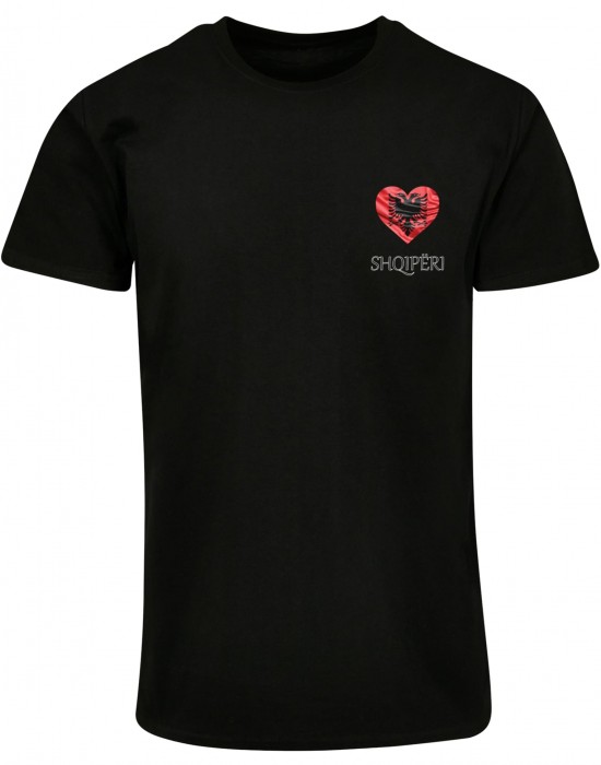 Тениска Merchcode Football - Albania T-shirt black XS