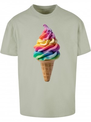 Тениска Pride Scoops Heavy Oversized T-shirt softsalvia XXL