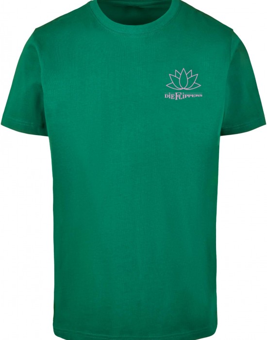 Тениска Die Flippers - Lotosblume T-Shirt forest green XXL Тениска Die Flippers - Lotosblume T-Shirt forest green XXL
