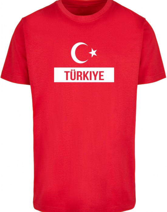 Тениска Merchcode Football - Turkey T-Shirt 2 cityred XXL