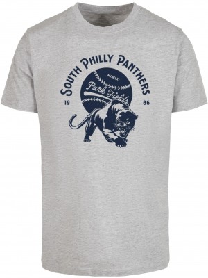 Тениска Park Fields - South Philly Panthers T-Shirt heather grey XXL