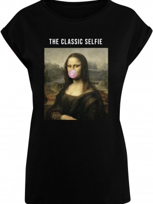 Тениска Ladies APOH - Da Vinci Selfie T-Shirt black XXL