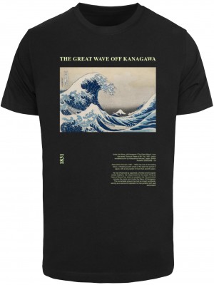 Тениска APOH - Hokusai 1831 T-Shirt black XXL