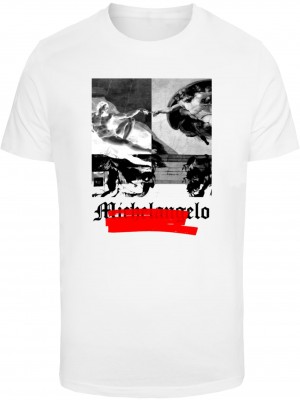 Тениска APOH - Michelangelo Negative T-Shirt white XXL