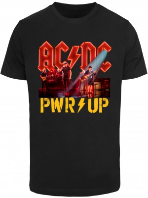 Тениска ACDC - PWRUP Stage Lights T-Shirt black XXL