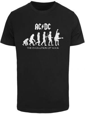 Тениска ACDC - Evolution Of Rock T-Shirt black XXL