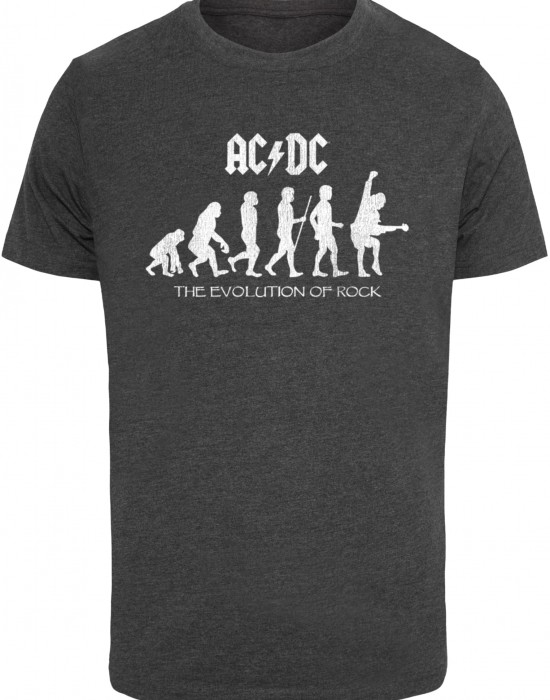 Тениска ACDC - Evolution Of Rock T-Shirt charcoal XXL Тениска ACDC - Evolution Of Rock T-Shirt charcoal XXL