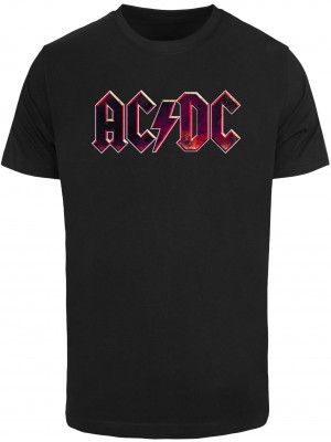 Тениска ACDC - Distressed Logo T-Shirt black XXL