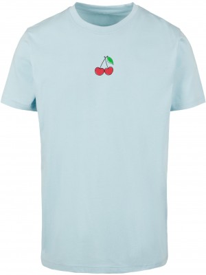 Тениска Summer - Sweet Cherry T-Shirt ocean blue XXL