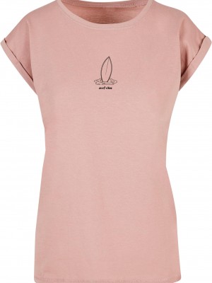 Тениска Ladies Summer - Surf Vibes T-Shirt duskrose XXL