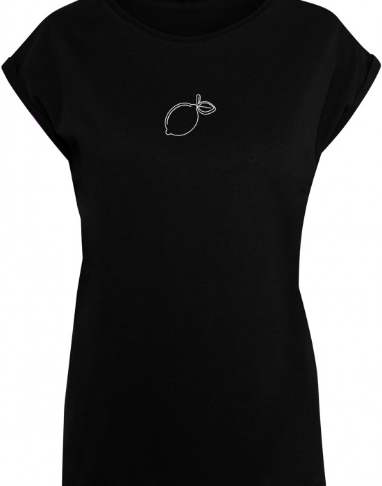 Тениска Ladies Summer - Lemon T-Shirt black XXL