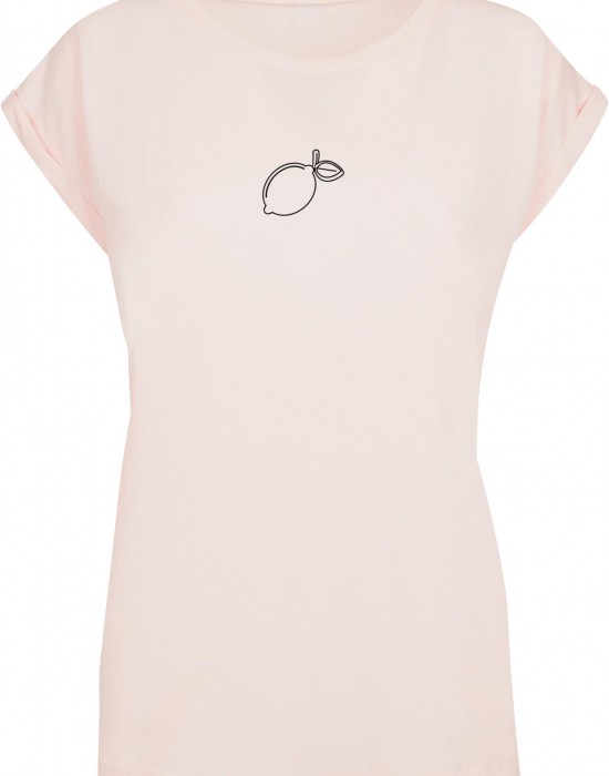 Тениска Ladies Summer - Lemon T-Shirt pink XXL