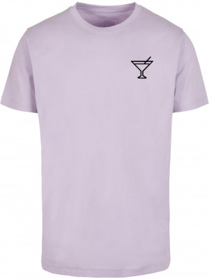 Тениска Summer - Cocktail T-Shirt lilac XXL