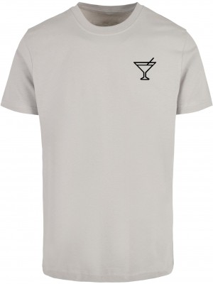 Тениска Summer - Cocktail T-Shirt lightasphalt XXL