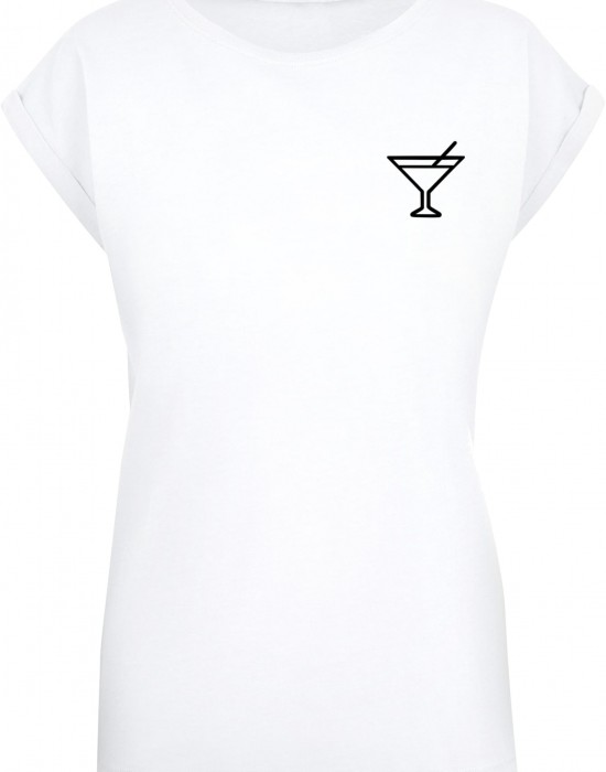 Тениска Ladies Summer - Cocktail T-Shirt white XXL