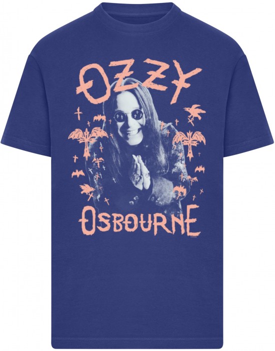 Тениска Ozzy Osbourne - Pink Bat T-Shirt light navy XXL Тениска Ozzy Osbourne - Pink Bat T-Shirt light navy XXL