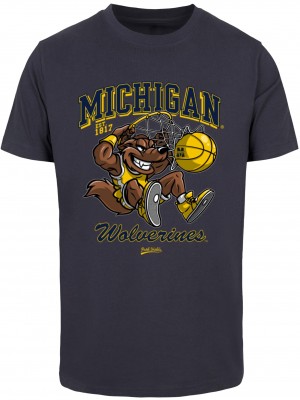 Тениска Michigan University - Wolverines T-Shirt navy XXL