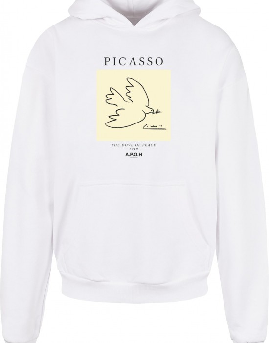 Суичър APOH - Picasso Dove Ultra Heavy Hoody white XXL
