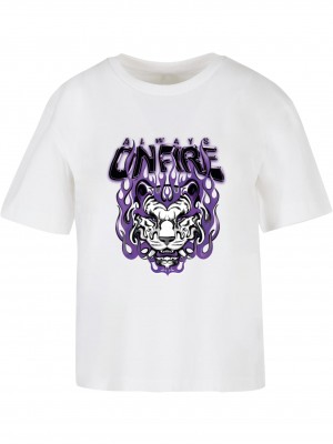 Тениска Always On Fire Tee white XXL