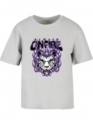 Тениска Always On Fire Tee lightasphalt XXL