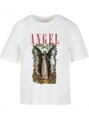 Тениска Angel Tee white XXL