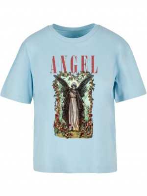 Тениска Angel Tee oceanblue XXL