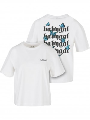 Тениска Babygal Tee white XXL