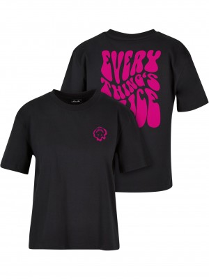 Тениска Everything Is Nice Tee black XXL