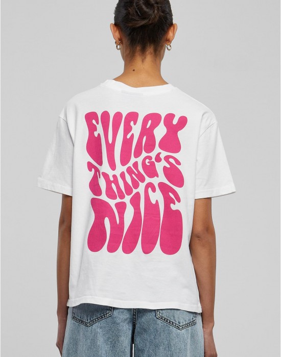 Тениска Everything Is Nice Tee white XXL