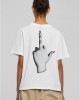Тениска I Don't Give A Tee white XXL