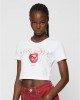 Тениска Muah Cropped Tee white XXL