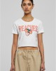 Тениска Peaches Cropped Tee white XXL