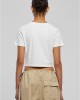 Тениска Peaches Cropped Tee white XXL