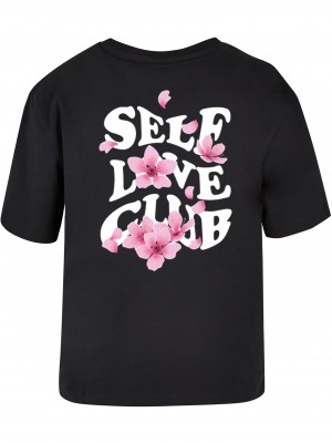 Тениска Self Love Club Tee black XXL