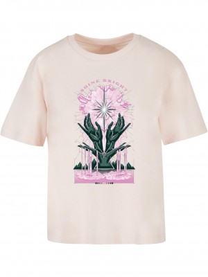 Тениска Shine Bright Tee pink XXL
