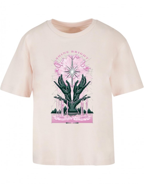 Тениска Shine Bright Tee pink XXL