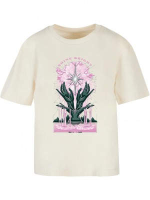Тениска Shine Bright Tee whitesand XXL
