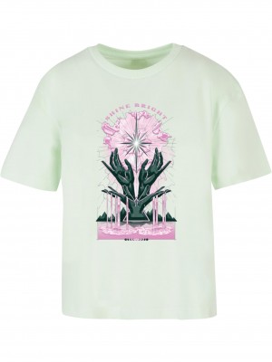 Тениска Shine Bright Tee lightmint XXL